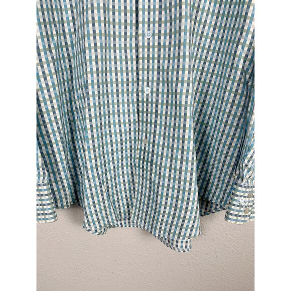Robert Graham Plaid Button Down Embroidered Shirt - Picture 5 of 15